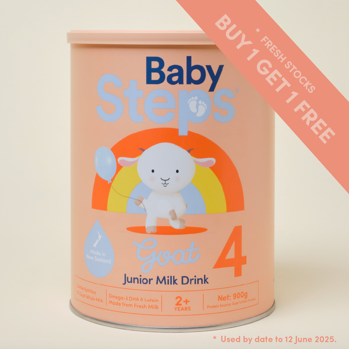 Goat Junior Milk Drink Stage 4 (Limited Time Buy 1 get 1 Free Special)